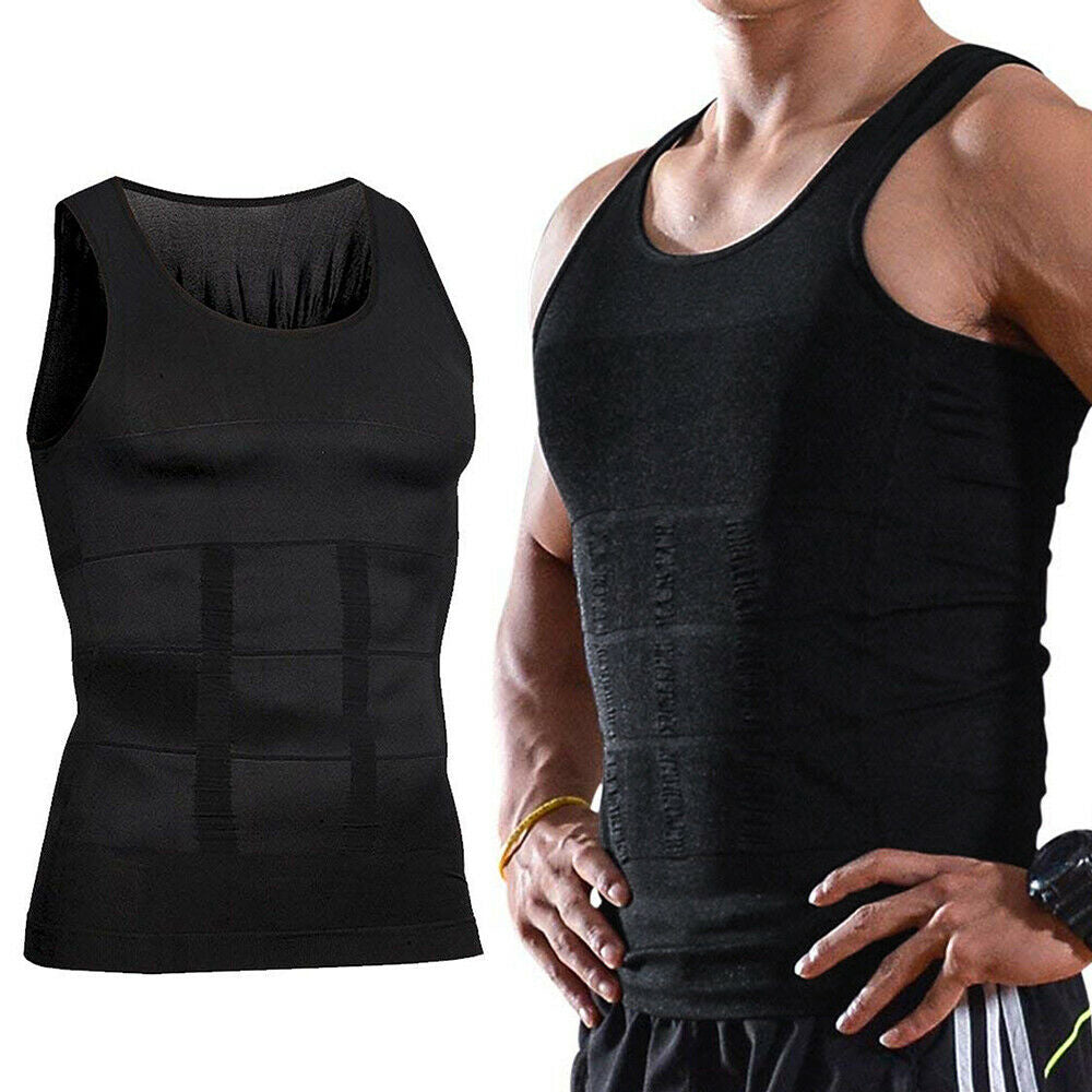 Compression Shirts for Men Slimming,Men Body Shaper Fajas para Hombres