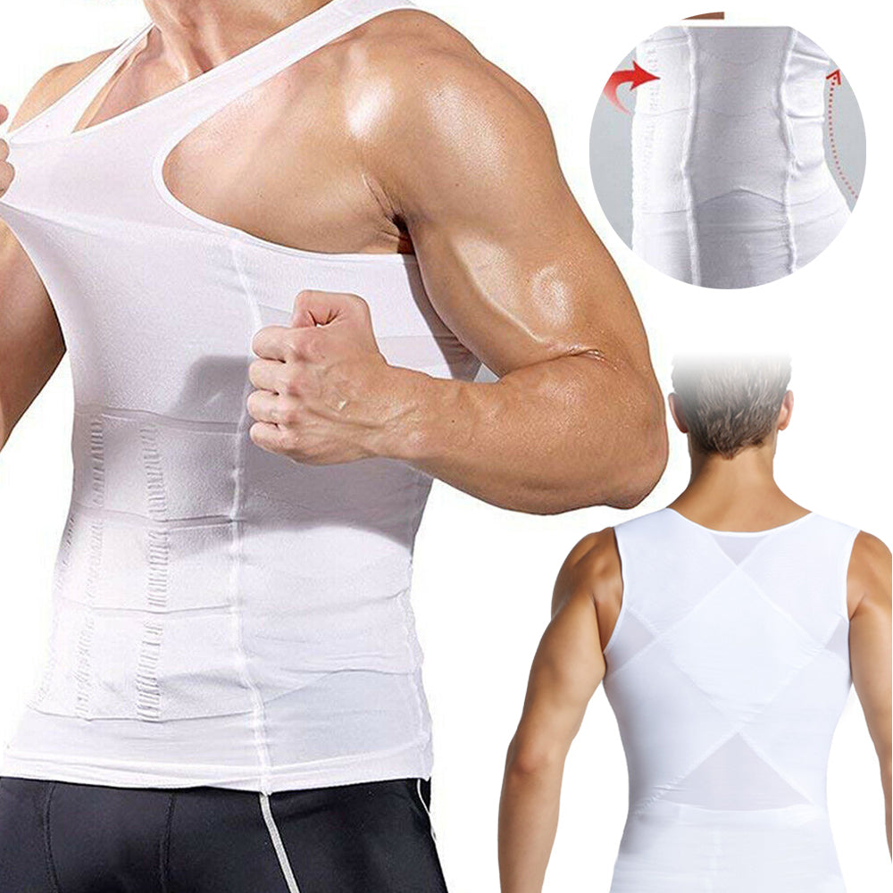 Compression Shirts for Men Slimming,Men Body Shaper Fajas para Hombres