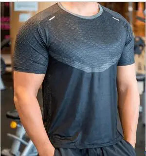 Slim Fit Performance Sports T-Shirt - Black (Single Piece)