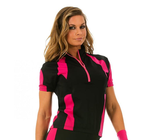 InstantFigure Cycling Compression Shirt With Back Pockets AWT026
