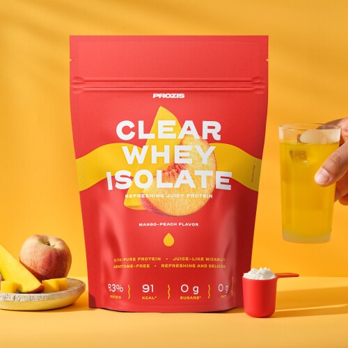 CLEAR WHEY ISOLATE MANGO PEACH 500G